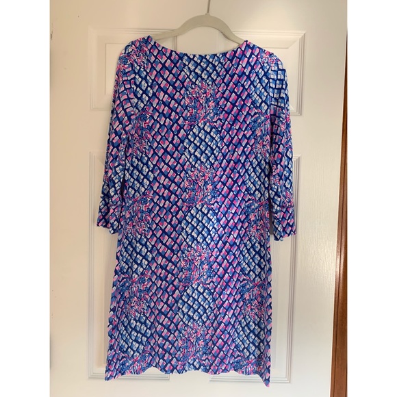 Lilly Pulitzer size small 3/4 sleeve Sophie shift - Picture 2 of 5